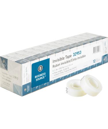 BSN32953 - Transparent Tape 1 Core 3/4x1000 12/PK Clear Value Pack