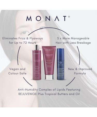 MONAT Smoothing Anti Frizz System | Professional Frizz Control Shampoo Conditioner & Styling Spray for Smooth Frizz-Resistant Hair Worldwide Shipping Available - Buy Online on SooperMarket.com