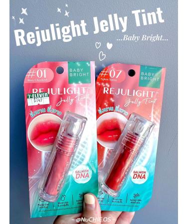 Bouncing Fluffy Moisture Baby Bright Rejulight Jelly Tint #07 Aglow Sunny - Beautygoodshop | Free Beauty Gifts International Shipping - Buy Online on SooperMarket.com