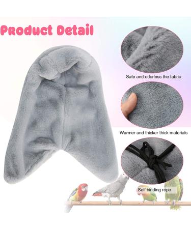 Rypet Cozy Corner Fleece Bird Blanket - Parrot Cage Snuggle Hut for Parakeet, Cockatiel, African Grey - Hanging Hammock Toy for Small Amazon Parrots - Buy Online on SooperMarket.com