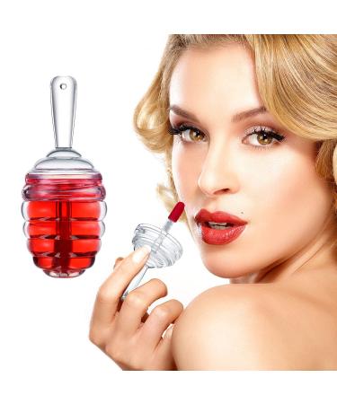 Honey Pot Shaped Lip Gloss Tube Set - 28 Pieces, Refillable Lip Balm Containers for DIY Cosmetics - Clear, Ideal for Women and Girls - Buy Online on SooperMarket.com