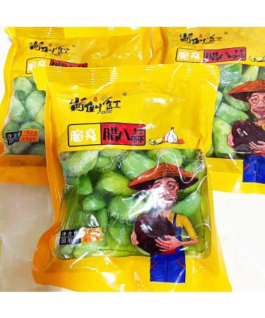 Laba Garlic Emerald Green Sweet and Sour Pickled Garlic - Shandong Specialty Gift Condiment (260g/bag) - Buy Online on SooperMarket.com