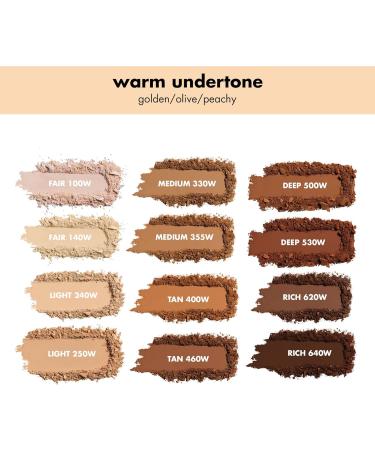 e.l.f. Camo Powder Foundation Light 250 W 8g - Primer-Infused, Long-Lasting Medium-to-Full Coverage Formula - Buy Online on SooperMarket.com
