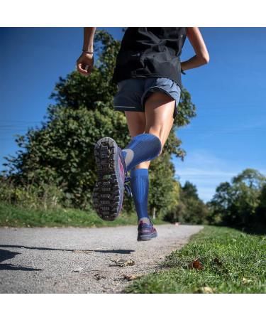 HYRIXDIRECT Compression Socks 20-30 mmHg for Men Women - White+Black+Blue - XL-XXL - Buy Online on SooperMarket.com