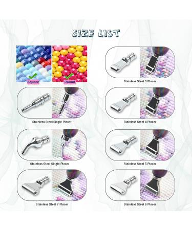 Stainless Steel Diamond Painting Pen Tips - 3 Placer Drill Pen Tips - Buy Online on SooperMarket.com