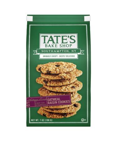 Tate's Bake Shop Oatmeal Raisin Cookies, 7 oz