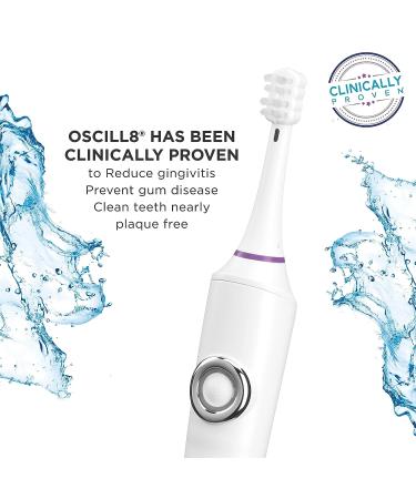 Conair OSCILL8 Rechargeable Power Toothbrush - Rechargeable Electric Toothbrush - Buy Online on SooperMarket.com