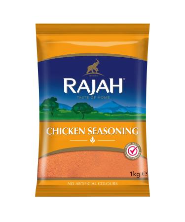 Rajah Spices Chicken Seasoning | Chicken Seasoning Powder | (1kg) Chicken Seasoning 1 Count (Pack of 1)