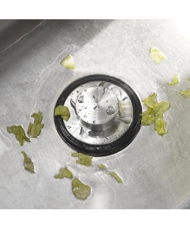 Convenient Sink Stopper Plug Easy To UseKitchen Sink Stopper Strainer Garbage Disposal Plug Stainless Steel Drain Stopper - Buy Online on SooperMarket.com