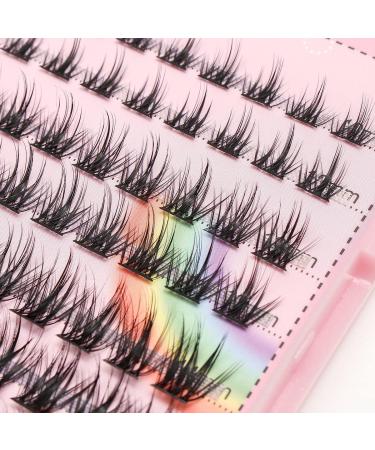 Bodermincer 120 Cluster Mixed Professional Individual EyeLashes - 10-12-14-16mm - False Eyelash Extension - Buy Online on SooperMarket.com