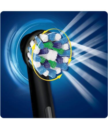 Oral-B Cross Action Black Electric Brush Heads - Pack of 2 - Buy Online on SooperMarket.com