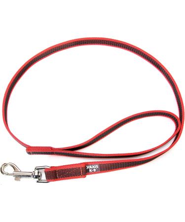 IDC Color & Gray Rubberized Leash - 20mm x 1m with Loop - Red-Grey | Durable International Shipping - Buy Online on SooperMarket.com