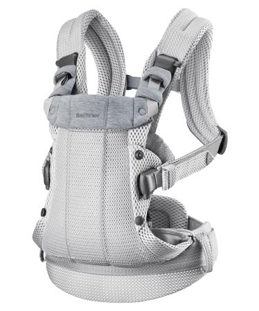BabyBjrn Baby Carrier Harmony, 3D mesh, Silver 3D Mesh Silver