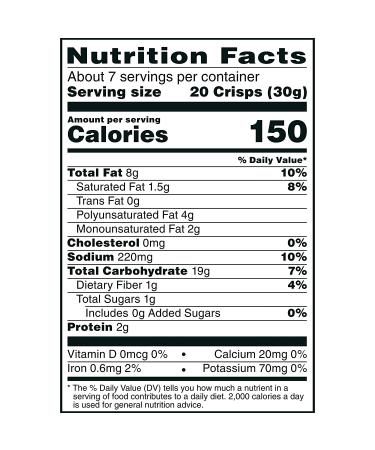 Cheez-It Snap'd Cheese Cracker Chips 7.5oz Pouch - Cheddar Sour Cream & Onion (6 Bags) - Buy Online on SooperMarket.com
