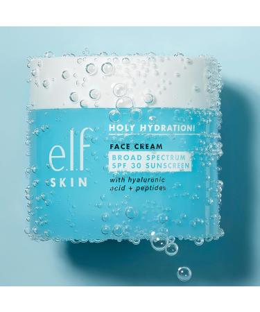 e.l.f. Holy Hydration! Face Cream SPF 30 - 1.8 Oz - Moisturizes & Softens Skin - Buy Online on SooperMarket.com