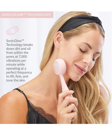 PMD Clean Pro: Smart Facial Cleansing Device & Anti-Aging Massager Blush - Buy Online on SooperMarket.com