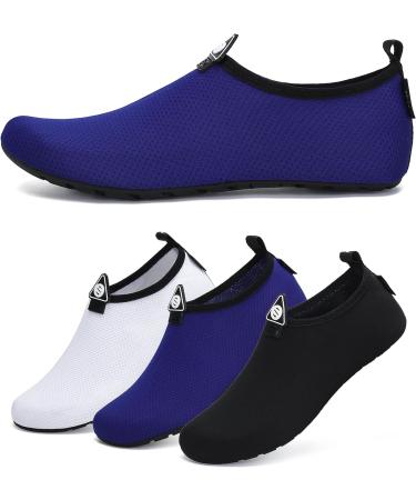 SAGUARO Quick Drying Bathing Shoes for Men & Women - Unisex Beach & Swimming Shoes in Blue EU Size 42/43 - Buy Online on SooperMarket.com