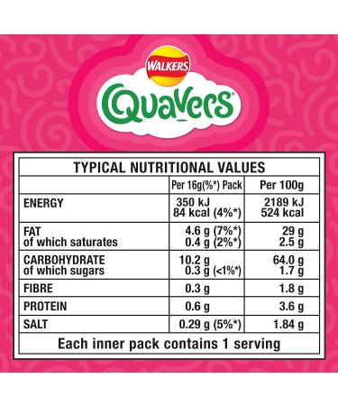 Walkers Snacks Prawn Cocktail 6 x 16g - Buy Online on SooperMarket.com