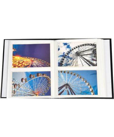 Arpan 6x4 Photo Album with 200 Pockets - Black - 18.3 x 4.5 x 22.9 cm - Buy Online on SooperMarket.com