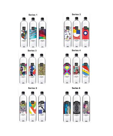 LIFEWTR Premium Purified Water 1 Liter Bottles (6 Pack) - pH Balanced with Electrolytes for Taste - Buy Online on SooperMarket.com