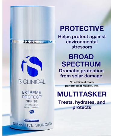 iS CLINICAL Extreme Protect SPF 30 Sunscreen Moisturizer - Hydrating Treatment with SPF - Buy Online on SooperMarket.com