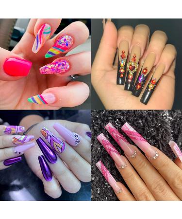 Brush-On Nail Glue for Acrylic & Press On Nails - 4pcs Strong Adhesive for Long-Lasting, Professional Results - Buy Online on SooperMarket.com