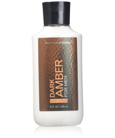 Bath Body Works Dark Amber 8.0 oz Body Lotion