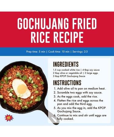 KPOP Foods Korean Chili Sauce - Gochujang Sauce 10.4 oz Squeeze Bottle - Buy Online on SooperMarket.com