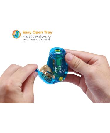 Bostitch Office Twist-N-Sharp Manual Pencil Sharpener Easy Open Tray Perfect for Kids Works with Colored Pencils & Makeup Pencils 3-Pack 3 Pack - Buy Online on SooperMarket.com