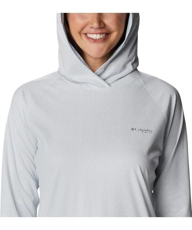 Columbia Women's Tidal Deflector Ice Ls Hoodie - Cirrus Grey (Large) - Buy Online on SooperMarket.com