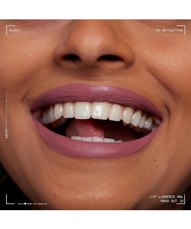 NYX Lip Lingerie XXL Matte Liquid Lipstick - Maxx Out (Cool Toned Light Pink) - 0.13 Fl Oz - Buy Online on SooperMarket.com