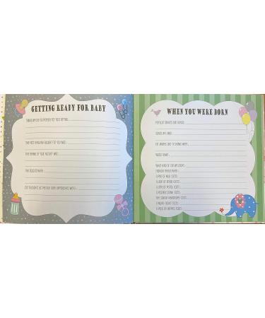 My First Year Baby Record Log Book - Blue | Capture Milestones from Birth to First Birthday - Buy Online on SooperMarket.com
