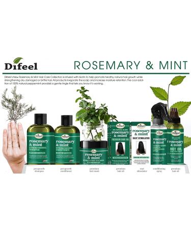 Difeel Rosemary and Mint Premium Hair Oil with Biotin 8 oz. - Natural Hair Growth Treatment - Buy Online on SooperMarket.com