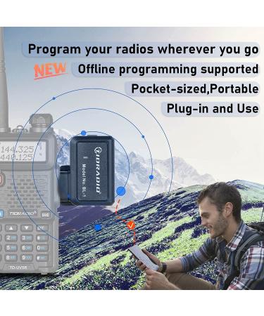 TIDRADIO Ham Radio Wireless Programmer Adapter for Baofeng UV-5R - APP and PC Program - No Driver Issues - Buy Online on SooperMarket.com