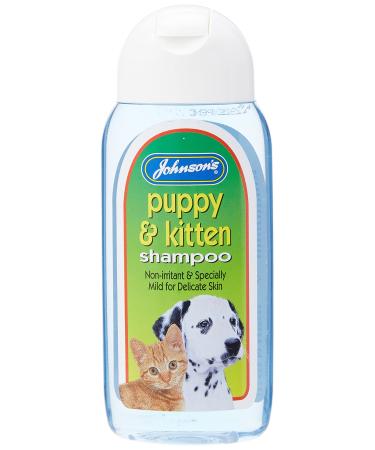 Johnsons Veterinary Products Puppy and Kitten Shampoo 200 ml (Pack of 1)
