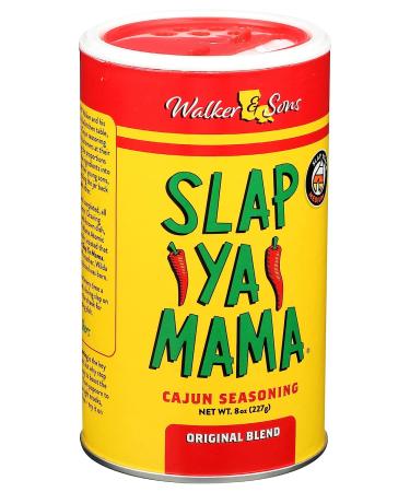 Slap Ya Mama Cajun Seasoning - Original Blend, No MSG, Kosher - 8 Ounce Can (Pack of 1) - Buy Online on SooperMarket.com