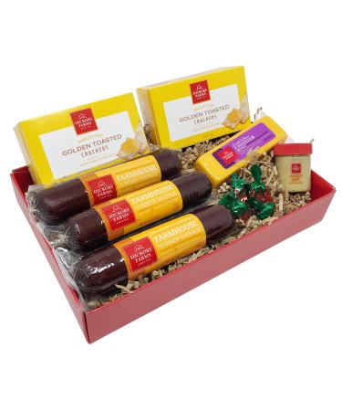 Hickory Farms Sausage & Cheese Collection Deluxe Gift Set (1.4 lbs)