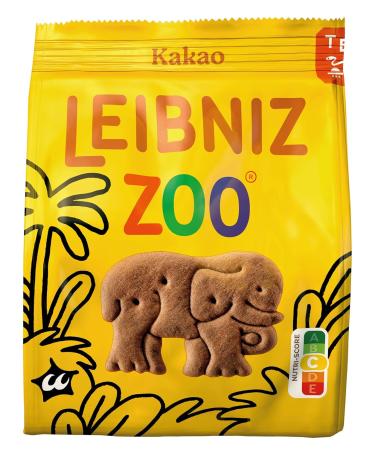 Leibniz Zoo Cocoa Biscuits 12 Pack - Crispy Safari Motifs Large 125g Supply for Sale | International Shipping - Buy Online on SooperMarket.com