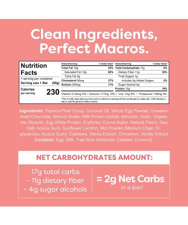 Kiss My Keto Chocolate Salted Caramel Protein Bars - 36-Pack | Low Sugar, Low Carb, 18g MCTs, 1g Sugar, 3g Net Carbs | Keto Snack, Meal Replacement Bar - Buy Online on SooperMarket.com