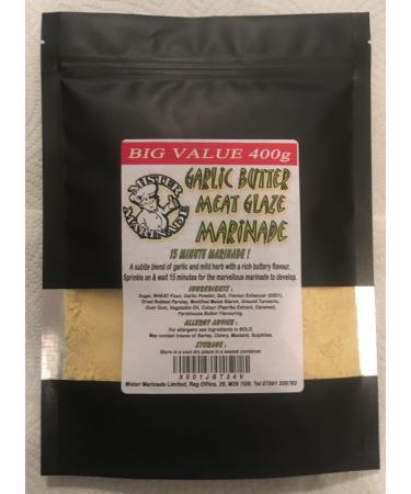 MISTER MARINADE Meat Glaze Marinade Big Value 400g BBQ Seasoning (Garlic Butter)