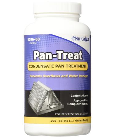 Nu-Calgon 4296-60 Pan-Treat Scum 200 Tablets