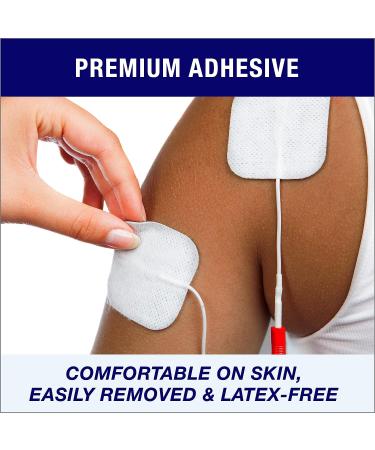 Syrtenty TENS Unit Pads 2x2 20pcs - Reusable Electrode Patches for Electrotherapy - Buy Online on SooperMarket.com