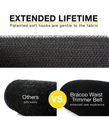 Bracoo Waist Trimmer Wrap - Sweat Sauna Slim Belly Belt for Men and Women | Abdominal Waist Trainer for Weight Loss & Core Stability | Metabolic Rate Booster | SE20 - Buy Online on SooperMarket.com