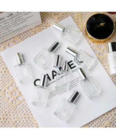 Yu Feng Refillable Glass Caterpillar Spray Bottles - 12 Pack with Funnel & Pipette Dispenser for Perfume Fragrance Lotion & Essential Oils | International Shipping - Buy Online on SooperMarket.com