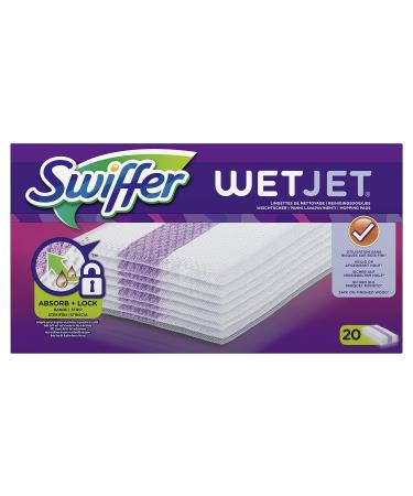 Swiffer WetJet All-in-1 Floor Mop 20 Refill Cloths for Almost All Floors
