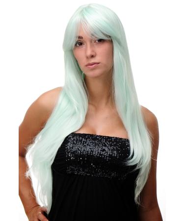 WIG ME UP - Wig green light turquoise long parting sexy long-haired straight Wig 70cm 3111-T5507