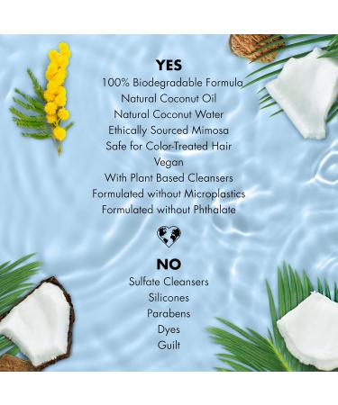 Love Beauty And Planet Volume & Bounty Shampoo - Thickening Coconut Water & Mimosa Flower Sulfate Free - 3 oz 12 Pieces - Buy Internationally - Buy Online on SooperMarket.com