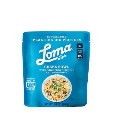 Loma Linda Plant-Based Greek Bowl Meal Packets (10 oz) - 6 Pack - Buy Online on SooperMarket.com