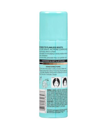 Loreal Root Cover Up Spray Black 2 Ounce (59ml) (3 Pack) - Buy Online on SooperMarket.com