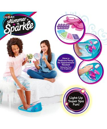 Shimmer n Sparkle 6-in-1 Kids Massaging Foot Spa - Fun and Relaxation for Young Feet - Buy Online on SooperMarket.com